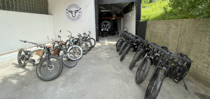 Fat Saddle rent ebike in Sarajevo