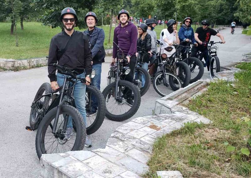 Sarajevo Dariva ebike ride - ride group