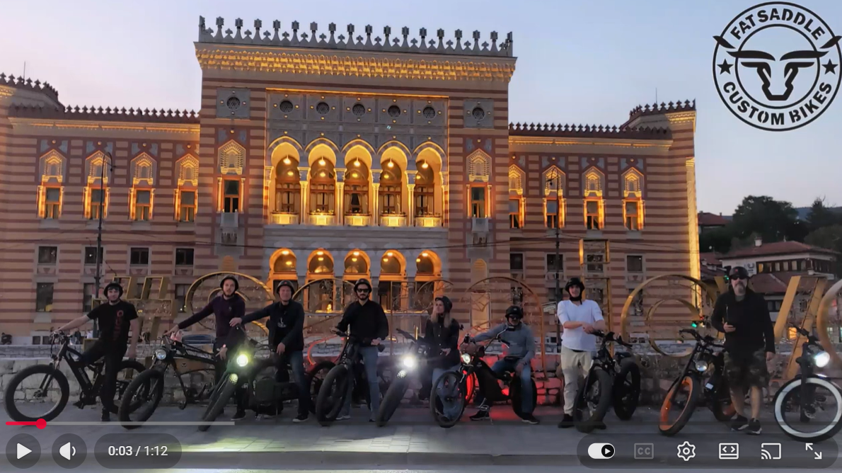 Youtube video of Fat Saddle ride